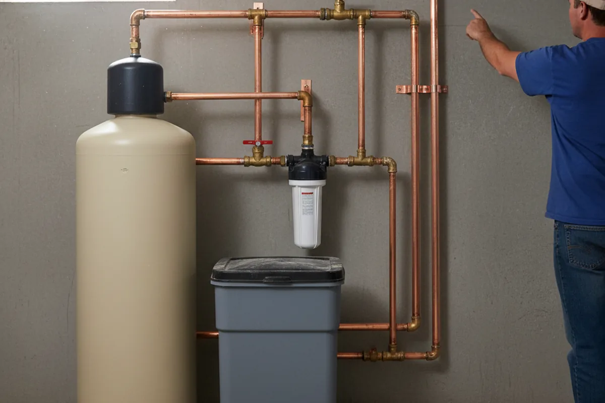 Whole-house water treatment system installed in Bethany